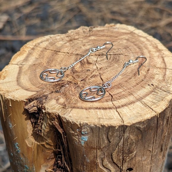 Native American Women's Wire Dangle Earrings Zuni Handmade Jewelry Kallestewa** - Picture 8 of 9